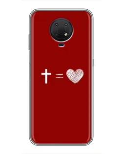 Чохол для Nokia G10 з картинкою «Рівняння любові» Чохол для Nokia G10 з картинкою «Рівняння любові»
