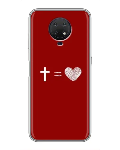 Чохол для Nokia G10 з картинкою «Рівняння любові» Чохол для Nokia G10 з картинкою «Рівняння любові»