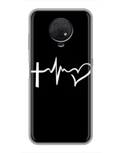 Чохол для Nokia G10 з картинкою «Пульс віри» Чохол для Nokia G10 з картинкою «Пульс віри»