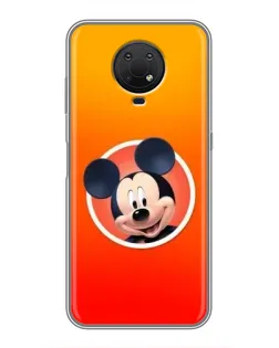 Чехол для Nokia G10 с картинкой «Mickey в круге»