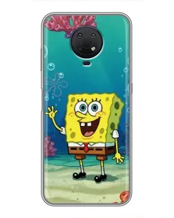 Чехол для Nokia G10 с картинкой «Подводный привет»