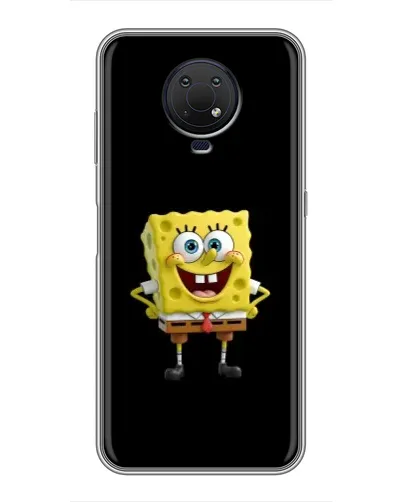 Чехол для Nokia G10 с картинкой «Классический Губка Боб»