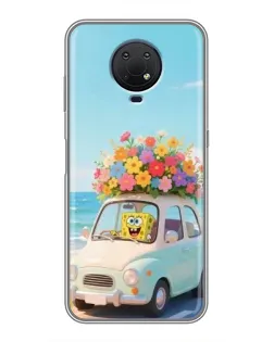 Чехол для Nokia G10 с картинкой «Автомобильное путешествие»