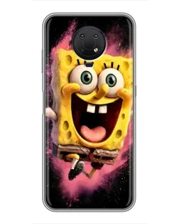 Чехол для Nokia G10 с картинкой «Взрывной Спанч Боб»