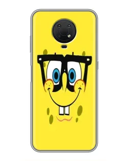 Чохол для Nokia G10 з картинкою «Мінімалістичний Спанч Боб»