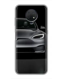 Чехол для Nokia G10 с картинкой «Tesla Model S Look»