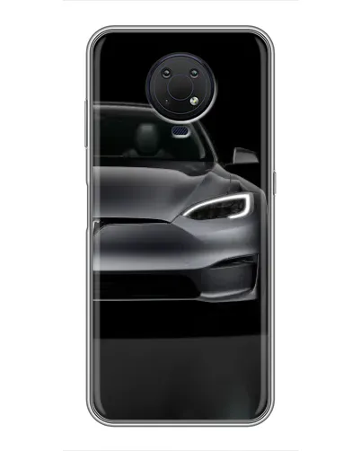 Чехол для Nokia G10 с картинкой «Tesla Model S Look» Чехол для Nokia G10 с картинкой «Tesla Model S Look»