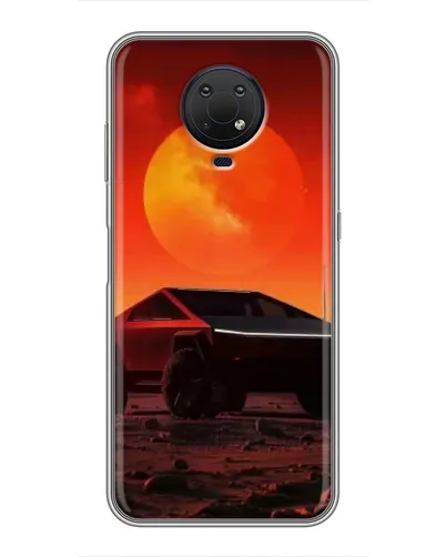 Чехол для Nokia G10 с картинкой «Cybertruck на Марсе» Чехол для Nokia G10 с картинкой «Cybertruck на Марсе»
