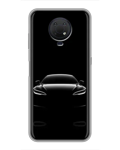 Чехол для Nokia G10 с картинкой «Силуэт Tesla Night» Чехол для Nokia G10 с картинкой «Силуэт Tesla Night»