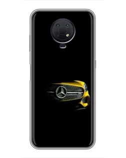 Чехол для Nokia G10 с картинкой «Mercedes — ретро стиль»