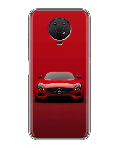 Чехол для Nokia G10 с картинкой «Красный Mercedes AMG» Чехол для Nokia G10 с картинкой «Красный Mercedes AMG»