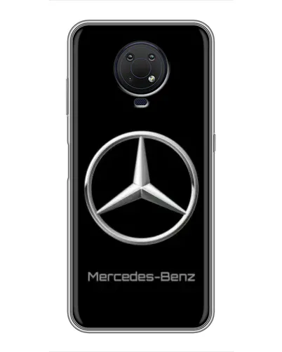 Чехол для Nokia G10 с картинкой «Mercedes Silver Logo» Чехол для Nokia G10 с картинкой «Mercedes Silver Logo»