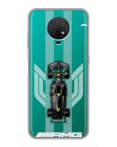 Чехол для Nokia G10 с картинкой «Mercedes AMG Petronas» Чехол для Nokia G10 с картинкой «Mercedes AMG Petronas»