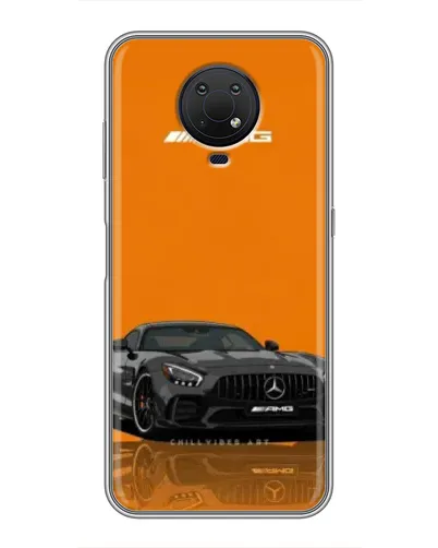 Чехол для Nokia G10 с картинкой «Оранжевый Mercedes AMG» Чехол для Nokia G10 с картинкой «Оранжевый Mercedes AMG»