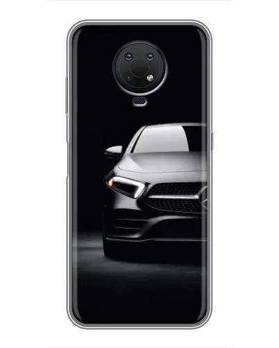 Чехол для Nokia G10 с картинкой «Свет фар Mercedes» Чехол для Nokia G10 с картинкой «Свет фар Mercedes»