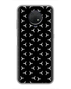Чохол для Nokia G10 з картинкою «Mercedes паттерн зірок»