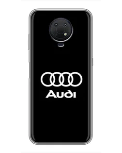 Чехол для Nokia G10 с картинкой «Классическое лого Audi»
