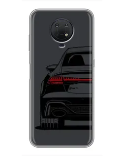 Чехол для Nokia G10 с картинкой «Задняя часть Audi — арт»