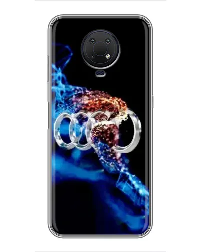 Чехол для Nokia G10 с картинкой «Энергия лого Audi» Чехол для Nokia G10 с картинкой «Энергия лого Audi»