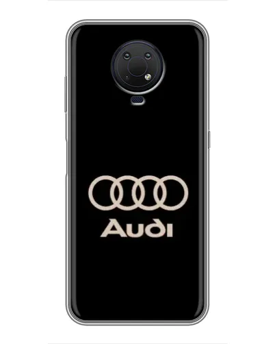 Чехол для Nokia G10 с картинкой «Audi — золотой логотип» Чехол для Nokia G10 с картинкой «Audi — золотой логотип»