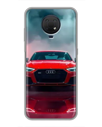Чехол для Nokia G10 с картинкой «Audi RS — красный стиль» Чехол для Nokia G10 с картинкой «Audi RS — красный стиль»