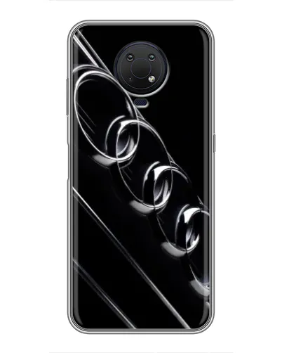 Чехол для Nokia G10 с картинкой «Audi — абстрактные кольца» Чехол для Nokia G10 с картинкой «Audi — абстрактные кольца»