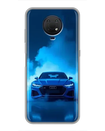 Чехол для Nokia G10 с картинкой «Audi — голубая энергия» Чехол для Nokia G10 с картинкой «Audi — голубая энергия»