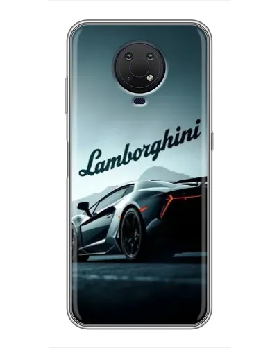 Чехол для Nokia G10 с картинкой «Классическая надпись Lamborghini» Чехол для Nokia G10 с картинкой «Классическая надпись Lamborghini»