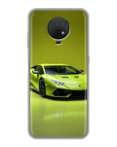 Чехол для Nokia G10 с картинкой «Салатовый Lamborghini Huracan» Чехол для Nokia G10 с картинкой «Салатовый Lamborghini Huracan»