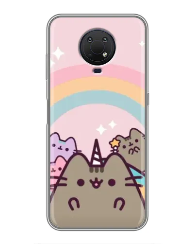 Чехол для Nokia G10 с картинкой «Единорог Pusheen»