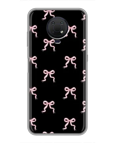 Чехол для Nokia G10 с картинкой «Бант-цветок»