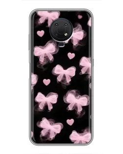 Чехол для Nokia G10 с картинкой «Геометрия банта»