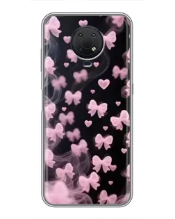 Чехол для Nokia G10 с картинкой «Неоновое кружево»