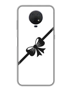Чехол для Nokia G10 с картинкой «Диагональный бант»
