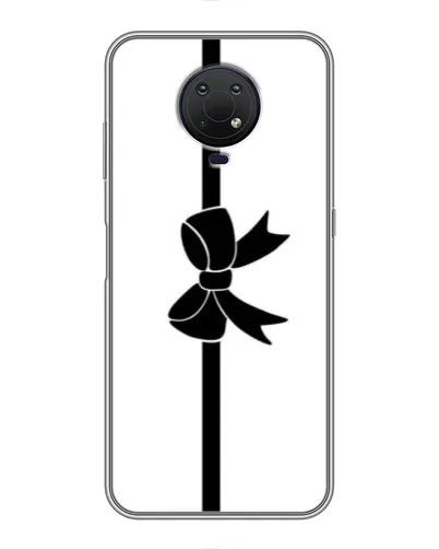 Чехол для Nokia G10 с картинкой «Вертикальный бант»