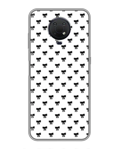 Чехол для Nokia G10 с картинкой «Мини-бантики»
