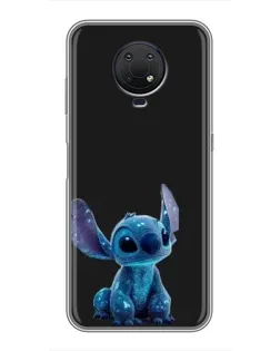Чохол для Nokia G10 з картинкою «Стіч на чорному» Чохол для Nokia G10 з картинкою «Стіч на чорному»
