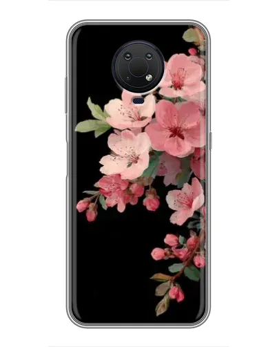 Чехол для Nokia G10 с картинкой «Розовая ветка сакуры»