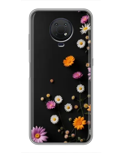 Чехол для Nokia G10 с картинкой «Цветочная композиция»