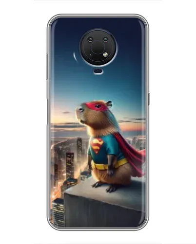 Чехол для Nokia G10 с картинкой «Капи-мен супергерой» Чехол для Nokia G10 с картинкой «Капи-мен супергерой»