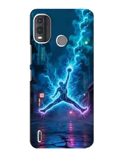 Чохол для Nokia G11 Plus з картинкою «Jordan Gold Jumpman»