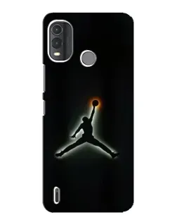 Чохол для Nokia G11 Plus з картинкою «Jordan Gradient Logo»