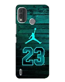 Чохол для Nokia G11 Plus з картинкою «Jordan Cyan 23»