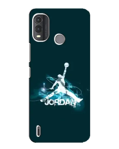Чохол для Nokia G11 Plus з картинкою «Jordan Blue Fire» Чохол для Nokia G11 Plus з картинкою «Jordan Blue Fire»