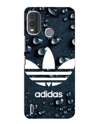 Чехол для Nokia G11 Plus с картинкой «Adidas Trefoil Blue»