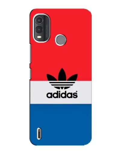 Чехол для Nokia G11 Plus с картинкой «Ретро блоки Adidas»