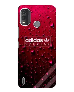 Чехол для Nokia G11 Plus с картинкой «Adidas Gold Marble»