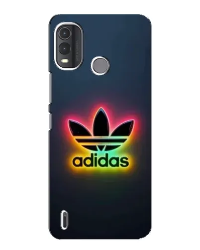 Чехол для Nokia G11 Plus с картинкой «Неоновый Adidas»