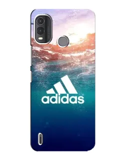 Чехол для Nokia G11 Plus с картинкой «Океанская глубина адидас»