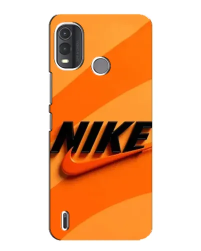 Чехол для Nokia G11 Plus с картинкой «Оранжевый драйв Nike»